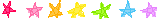 A divider of little stars