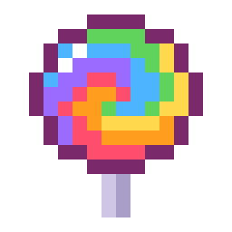 Rainbow Lollipop