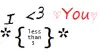 I <3 U