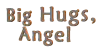 ANGEL big hugs swinging