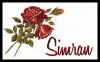 glitter roses for Simran