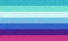 BI GAY - Glitter Pride Flag