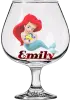 Little Mermaid in a glass