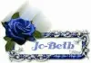 Blue flower tag for Jo-Beth