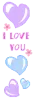 i love you hearts