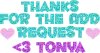 Thanks For Add Request <3 Tonya