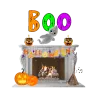 fireplace display