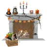 fireplace display