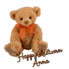 Happy Autumn Anna - bear