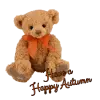 Happy Autumn bear