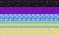 Plural System Flag Glitter