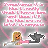 Total strangers