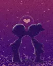 cute kawaii kiss