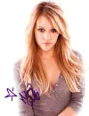 Hilary Duff Autograph
