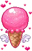 pink icecream