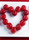 love heart apples