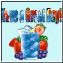 Glass of fruit