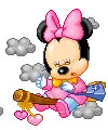 cute kawaii halloween disney baby minnie