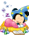 cute kawaii disney baby mickey mouse witch