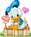 cute kawaii disney baby donald duck