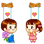 cute kawaii lil puppet lovers