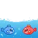 cute kawaii fish love