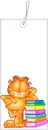cute kawaii love garfield bored