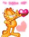 cute kawaii love garfield