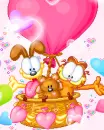 cute kawaii love garfield