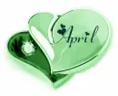 April Heart Box
