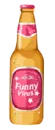 cute kawaii bottle of beer