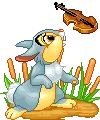 cute kawaii disney bamby & friends