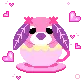 cute kawaii bunny rabbit