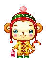 cute kawaii sayclub monkey