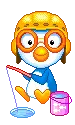 cute kawaii sayclub penguin