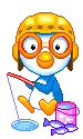 cute kawaii sayclub penguin