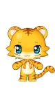 cute kawaii lil tiger