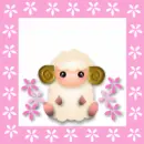 cute kawaii sheep
