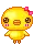 cute kawaii lil chick