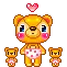 cute kawaii teddy bear