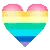 rainbow heart