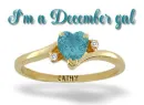 December Birthstone Ring