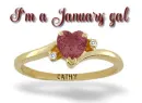 Janurary Birthstone Ring