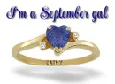 September Birthstone Ring