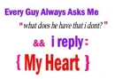 Guys Always Ask