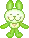 green bunny