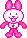 pink bunny