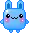 blue bunny