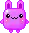 purple bunny