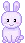 purple bunny rabbit